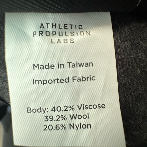 APL Pants Mens Size XL Charcoal The Perfect Wool Blend Trousers - Picture 4 of 4